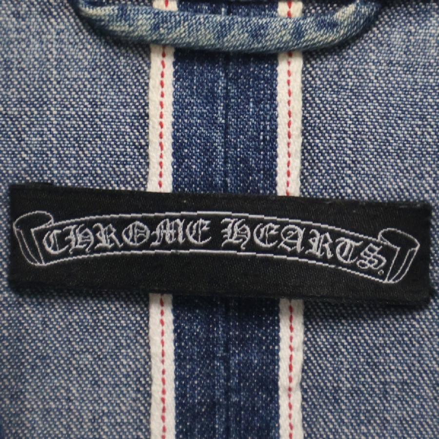 CHROME HEARTS クロムハーツ DENIM WESTERN クロスボールボタン
