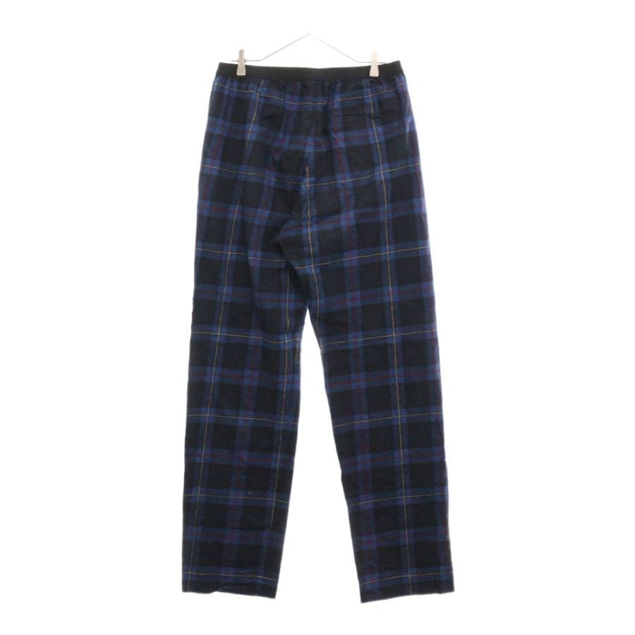 BALENCIAGA（バレンシアガ） 20SS CHECK FLANNEL ELASTIC PANTS 608972