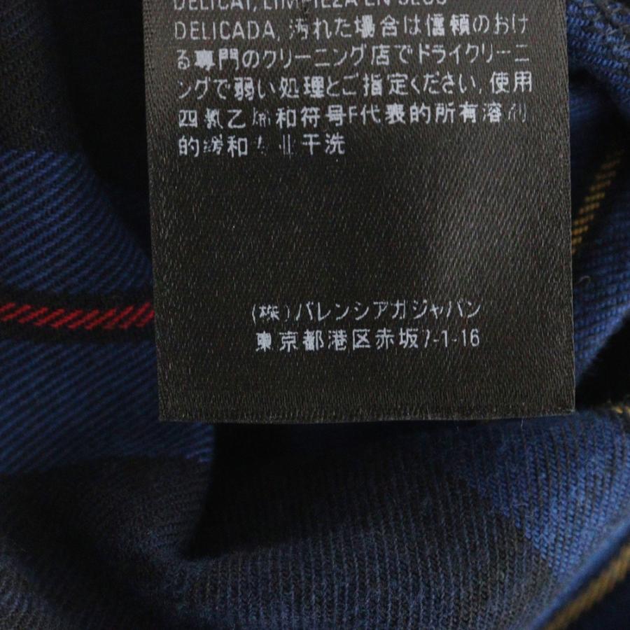 BALENCIAGA（バレンシアガ） 20SS CHECK FLANNEL ELASTIC PANTS 608972