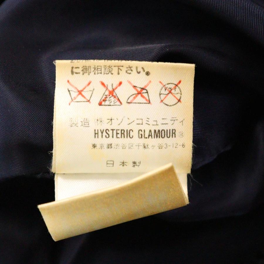 HYSTERIC GLAMOUR ヒステリックグラマー バック 刺繍ロゴ HYSTERIC GLAMOUR ヒステリックグラマー バック 刺繍ロゴ