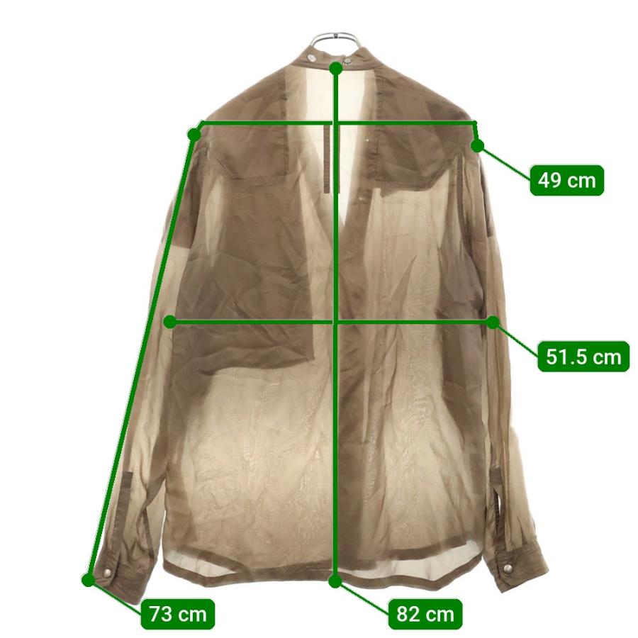 Rick Owens リックオウエンス 21SS LARRY SHIRT ラリーシャツ