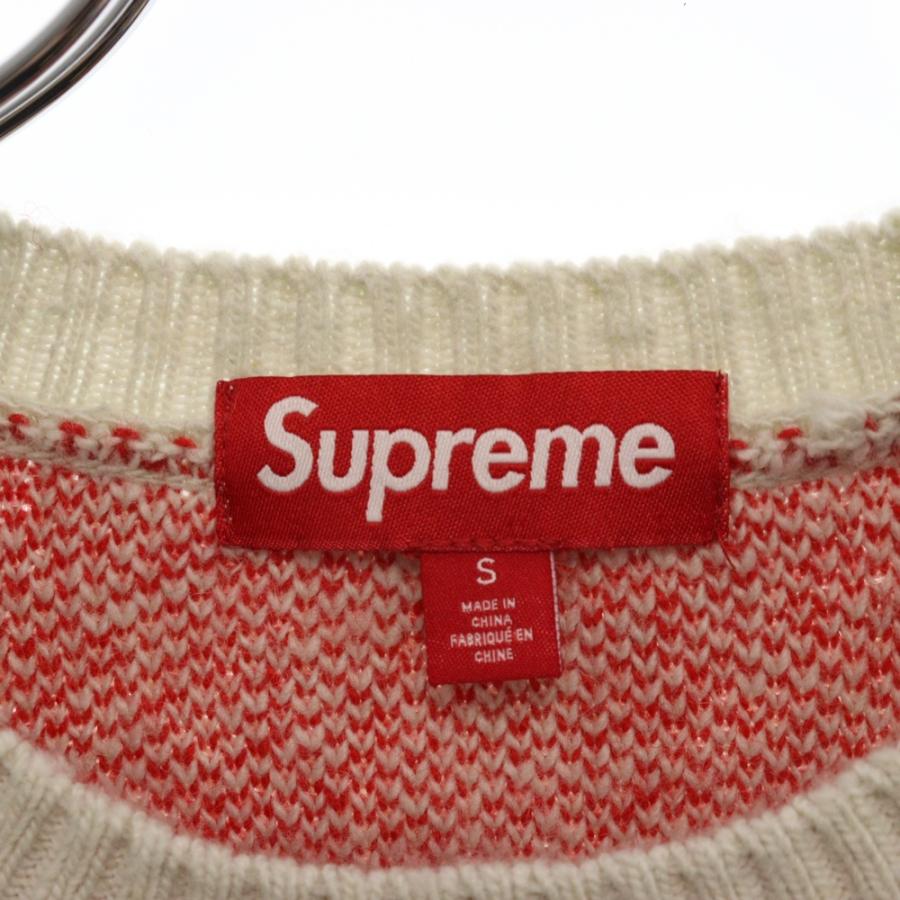 Supreme（シュプリーム） 24AW Back Stripe Sweater バッグロゴ