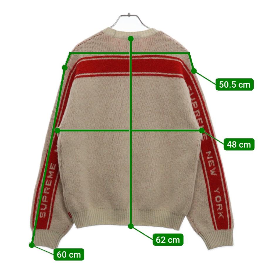 Supreme（シュプリーム） 24AW Back Stripe Sweater バッグロゴ