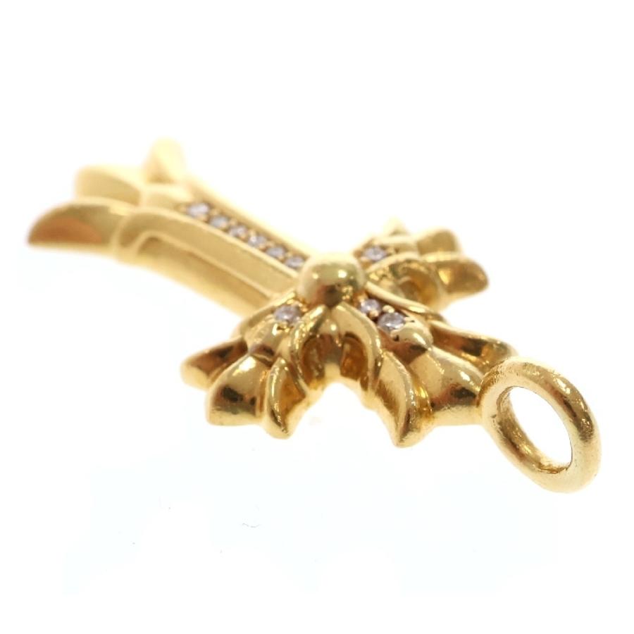 CHROME HEARTS（クロムハーツ） 22K DBL CH CRS P/DIA ダブルCHクロス