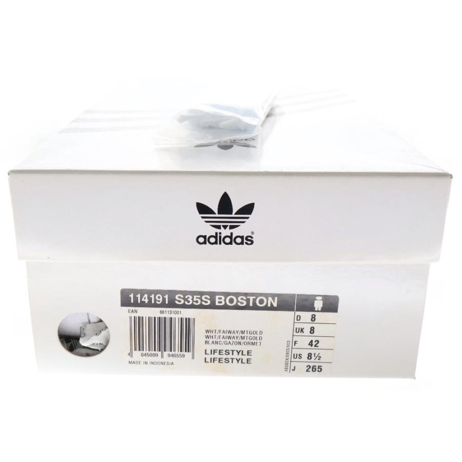  アディダス 35th ANNIVERSARY SUPER STAR 35周年 ボストン スーパースター ローカットスニーカー ブラック/ホワイト 114191 adidas（アディダス） 35th ANNIVERSARY SUPER STAR 35周年 ボストン