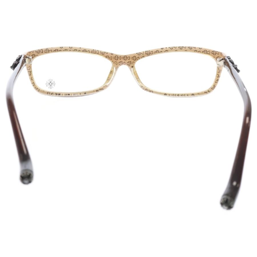 CHROME HEARTS クロムハーツ BEARDED BABY-A ビールデッドベイビー メガネ アイウェア 眼鏡 ブラック/ゴールド CHROME HEARTS（クロムハーツ） BEARDED BABY-A ビールデッドベイビー