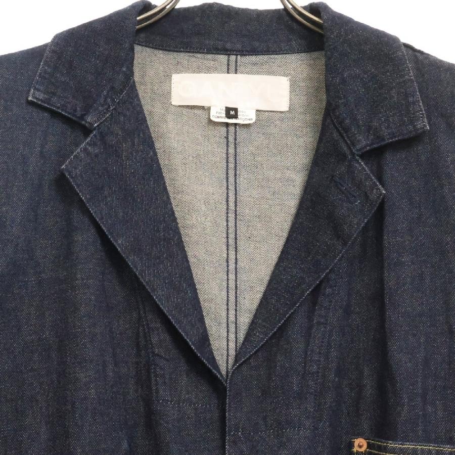 ジ*ー様 GANRYU ガンリュウ 16AW デニムラップロングコート ガウン GANRYU ガンリュウ 16AW デニムラップコート ER-C001 インディゴ
