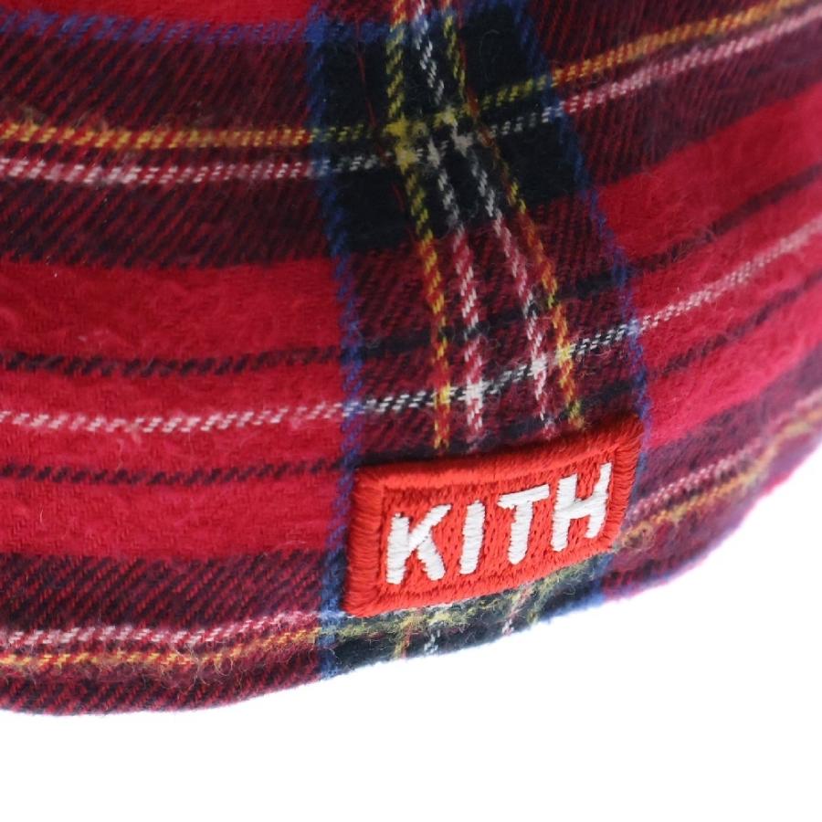 KITH（キス） ×New Era Plaid New York Yankees チェック柄 ロゴ刺繍