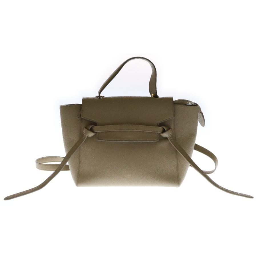 CELINE セリーヌ 2WAY グレインドカーフスキン ナノショルダーバッグ 