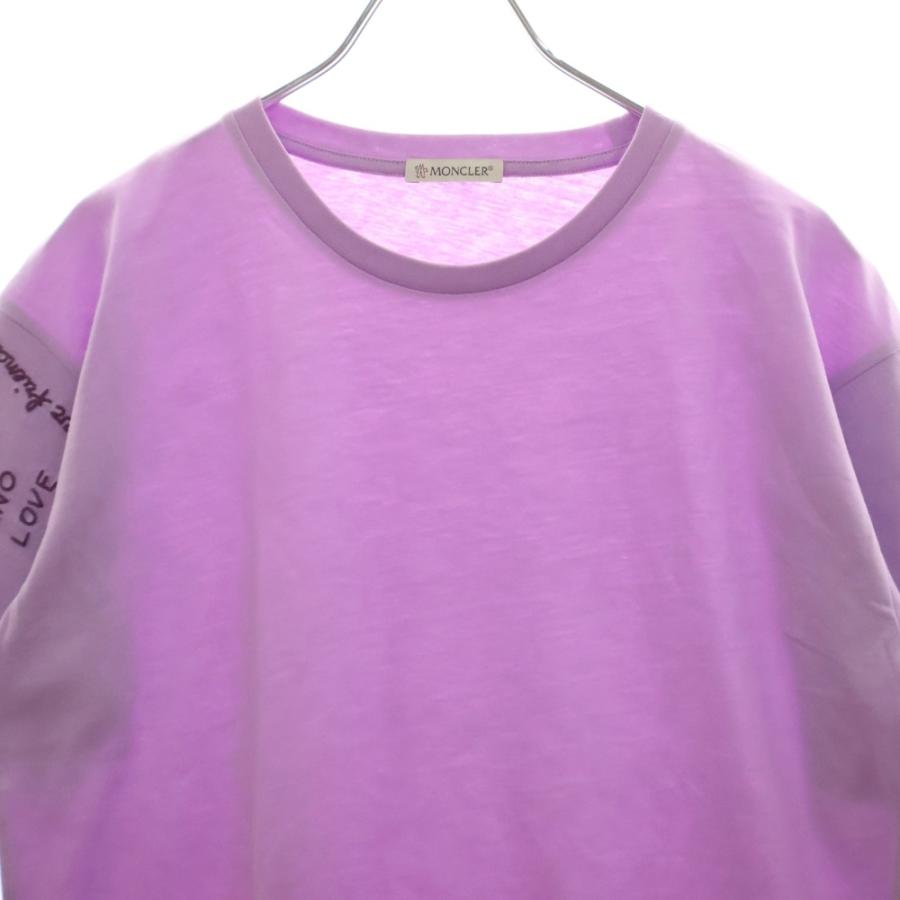 MONCLER モンクレール 22SS アームロゴパッチ 刺繍デザイン クルー  