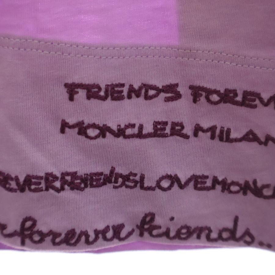 MONCLER モンクレール 22SS アームロゴパッチ 刺繍デザイン クルー  