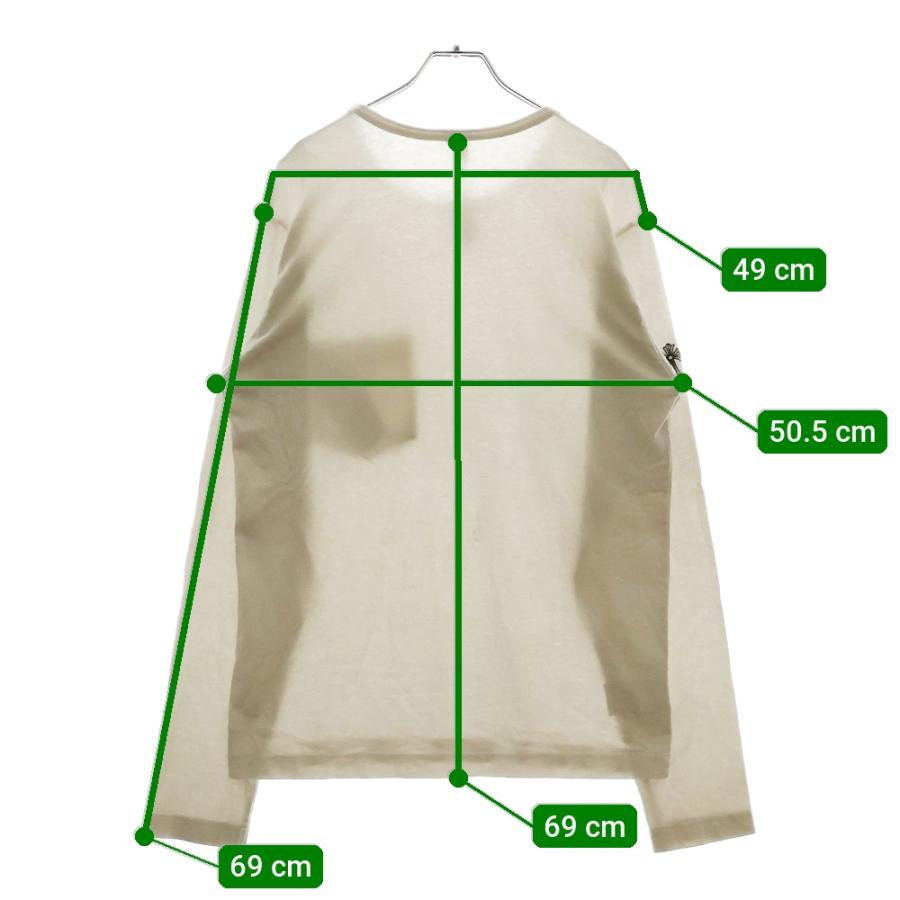 【直営購入・新品】クロムハーツ ワイノット ロングスリーブTシャツ 黒XL CHROME HEARTS（クロムハーツ） Y NOT L/S Tee ワイノット ロゴ刺繍