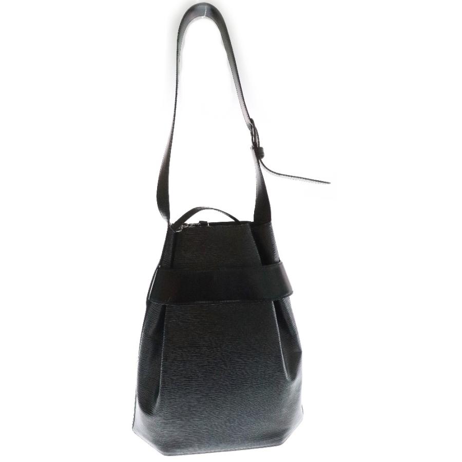 LOUIS VUITTON ルイヴィトン ショルダーバッグ サックデポールGM M80155 ブラック エピ レディース【本物保証】 LOUIS VUITTON（ルイ・ヴィトン） エピ サックデポールGM M80155