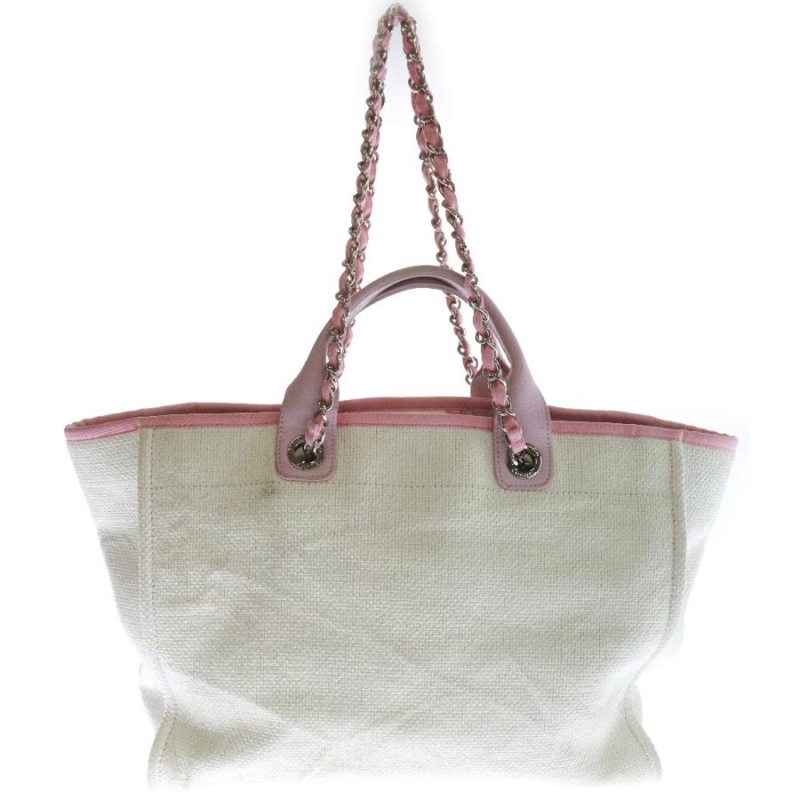 CHANEL（シャネル） ドーヴィルライン 2WAY キャンバス チェーンバッグ
