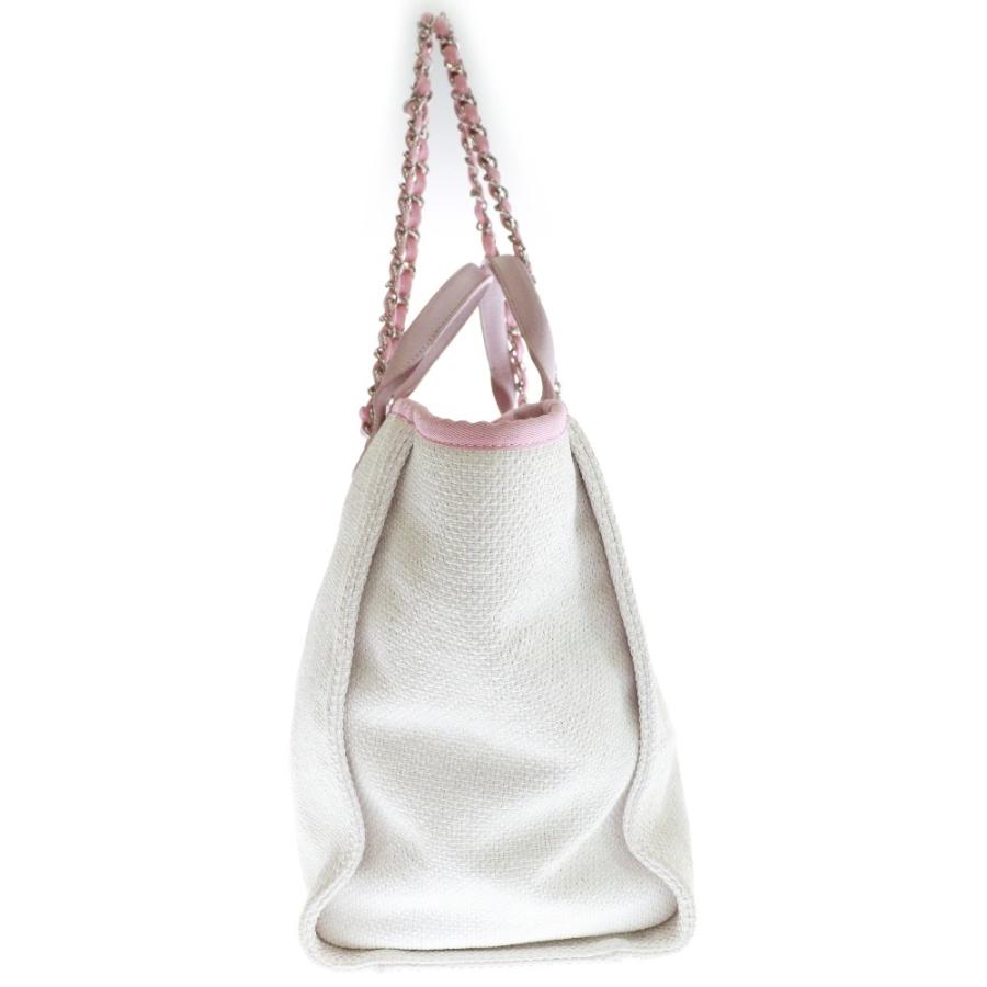 CHANEL（シャネル） ドーヴィルライン 2WAY キャンバス チェーンバッグ