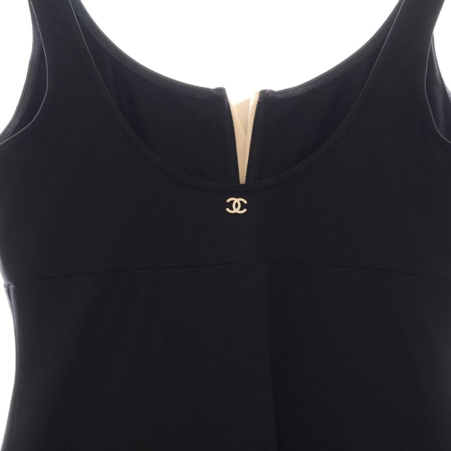 CHANELシャネル ココマーク ノースリーブ ブラック 美シルエット 高級感 CHANEL（シャネル） VINTAGE ココマーク ノースリーブワンピース