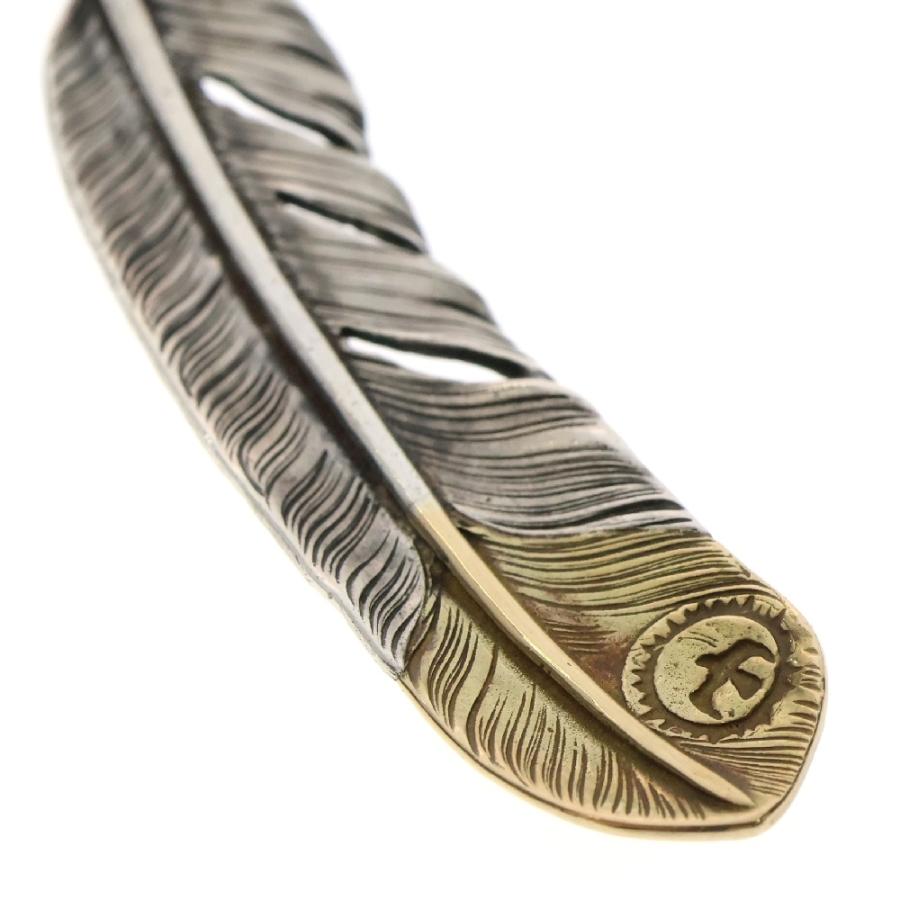 goro's（ゴローズ） 【オールド】先金特大フェザー 右向き ペンダント