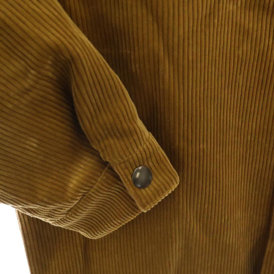 PRADA（プラダ） 24AW 三角ロゴプレート コーデュロイシャツブルゾン