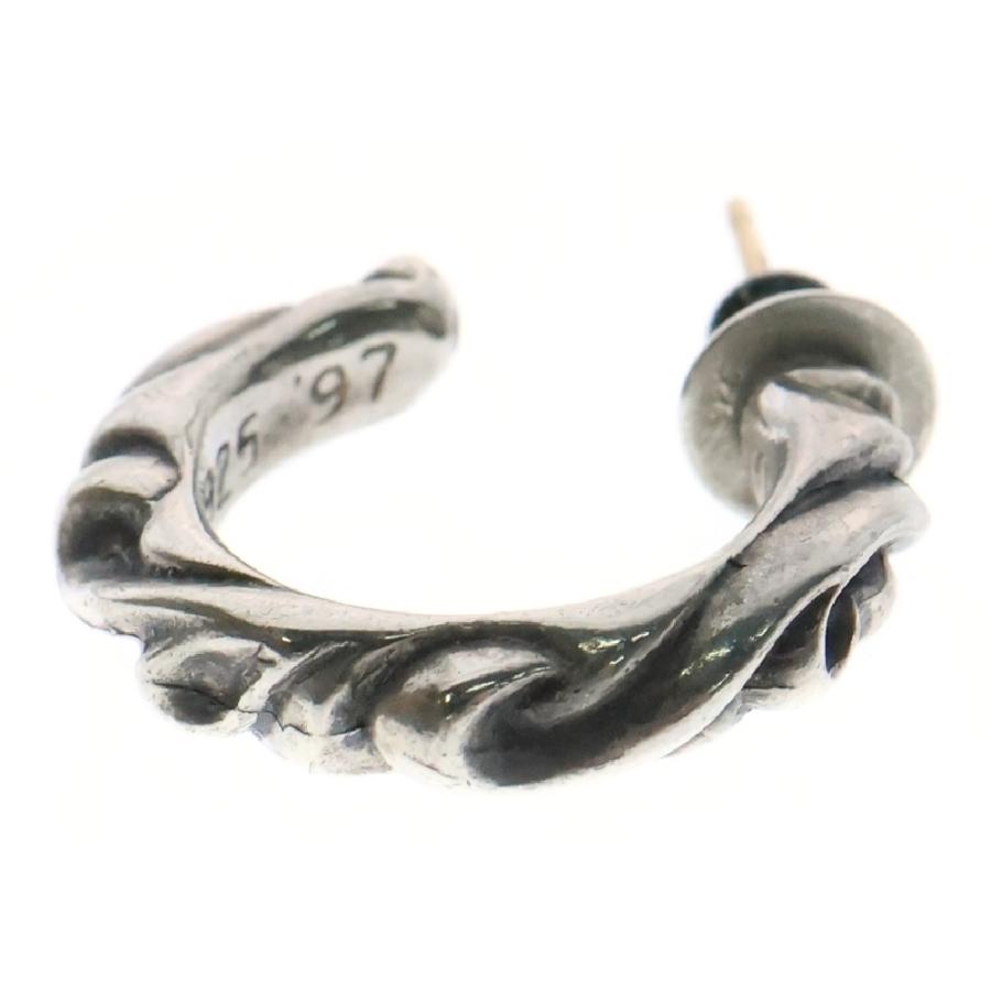 CHROME HEARTS（クロムハーツ） HOOP SCROOL スクロール フープピアス