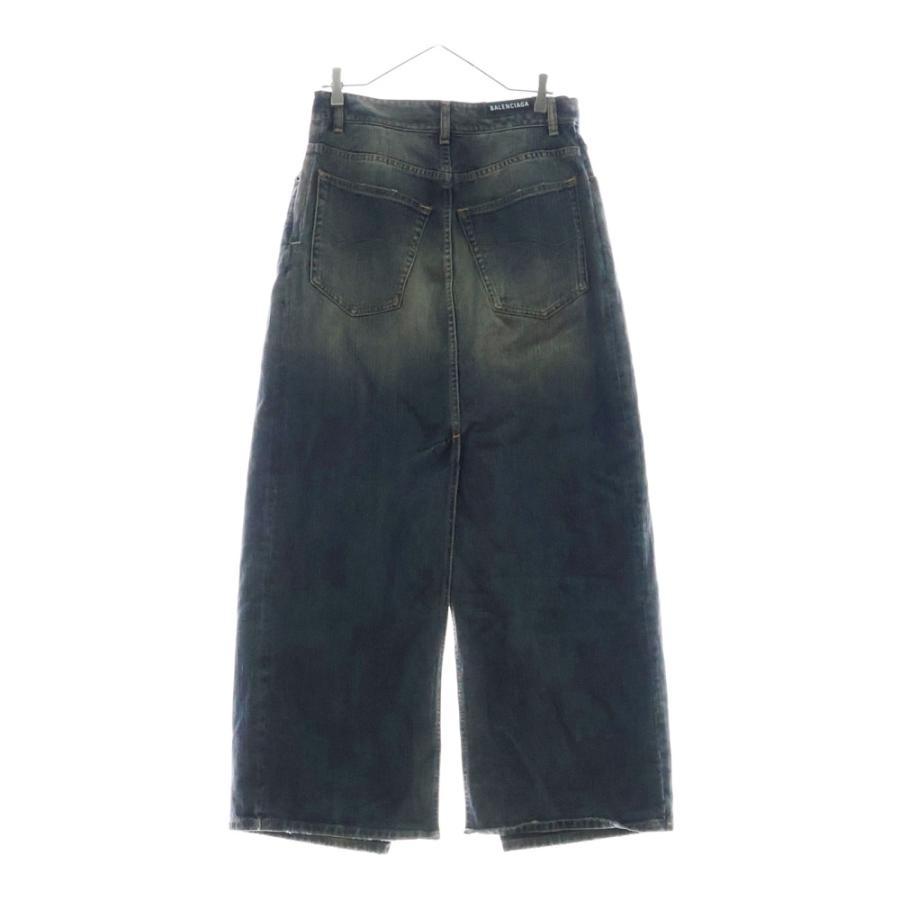 BALENCIAGA バレンシアガ エプロンスカート ドッキング デニム