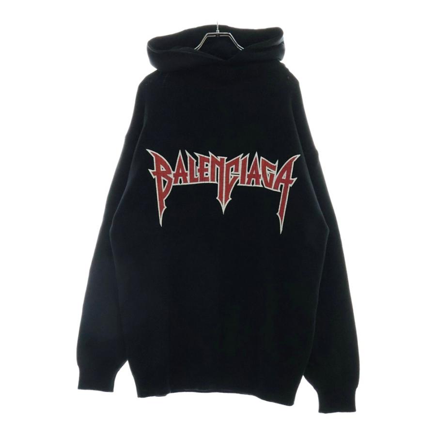 BALENCIAGA（バレンシアガ） METAL PATCHED HOODIE メタルパッチロゴ