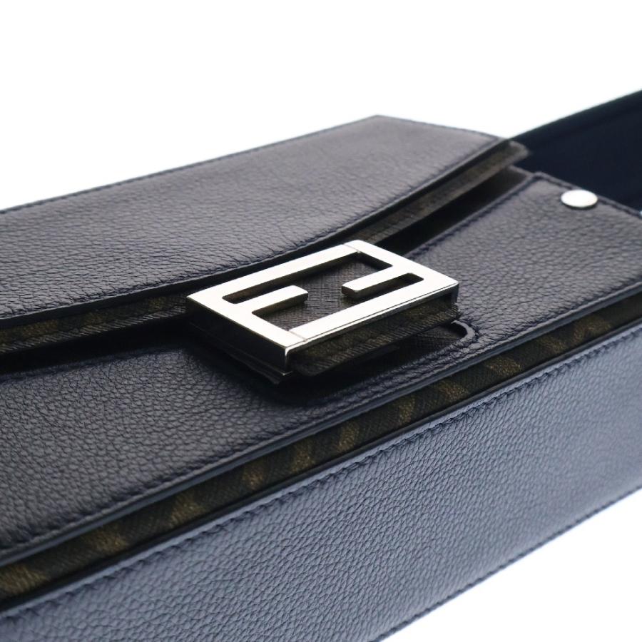 FENDI（フェンディ） 2WAY SOFT TRUNK BAGUETTE LEATHER CROSSBODY BAG