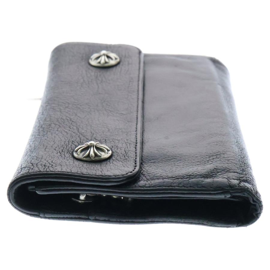 CHROME HEARTS クロムハーツ WAVE ウェーブ レザーウォレット 財布  