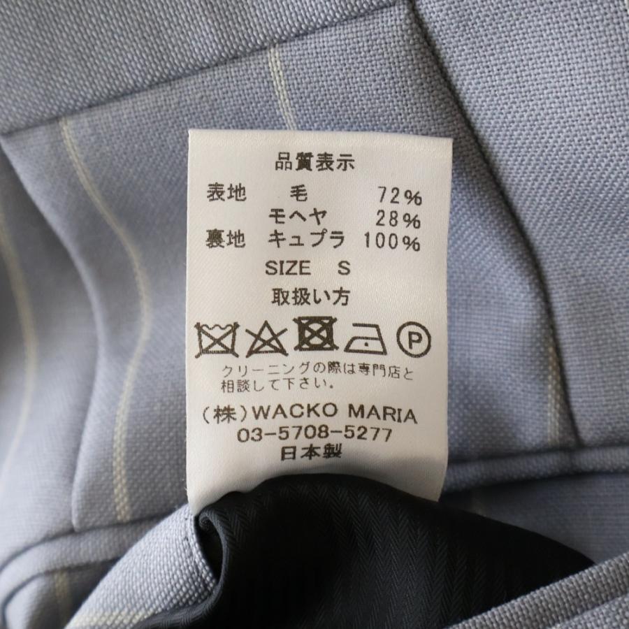 WACKO MARIA（ワコマリア） STRIPED PLEATED TROUSERS ストライプ