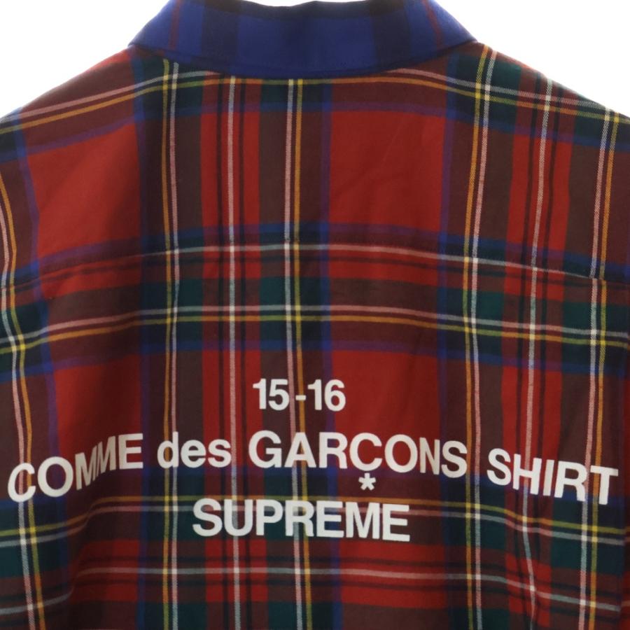 Comme des Garçons SHIRT Supreme チェックシャツ SUPREME シュプリーム/メンズファッション｜WonderREX-ONLINE