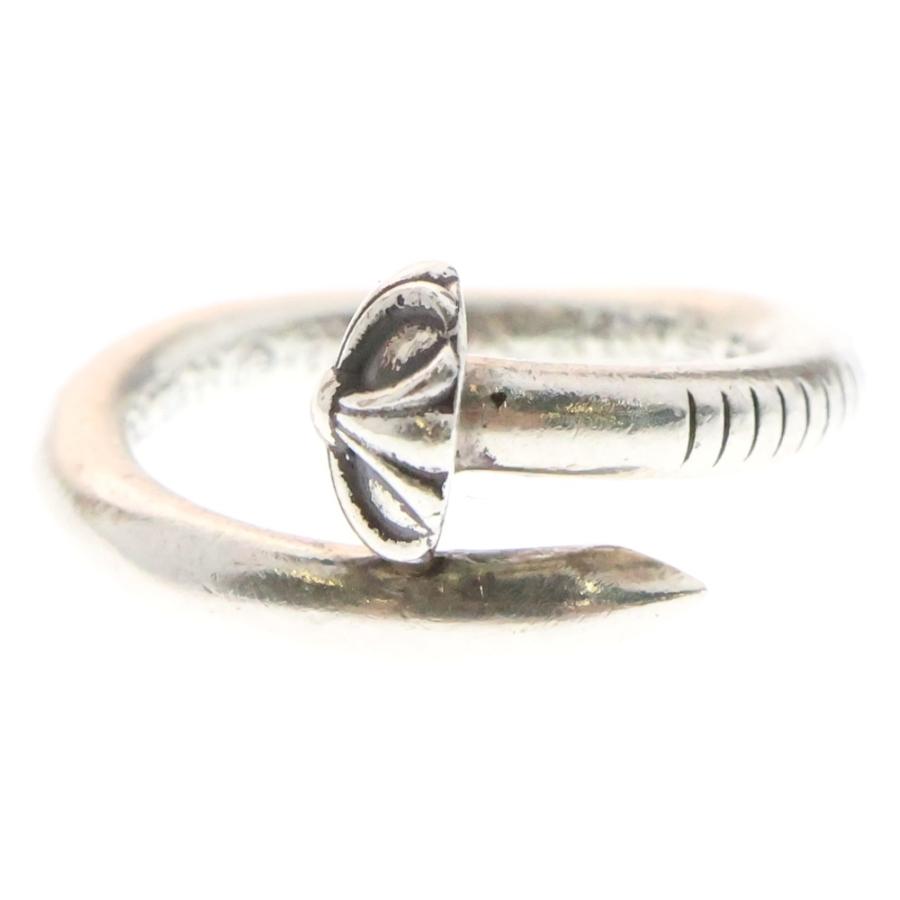 クロムハーツ NAIL CRSBALL/ネイルクロスボールリング サイズ7号