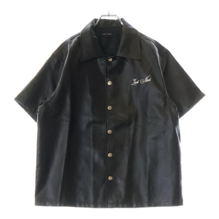 LAST NEST (ラスト ネスト) EMBROIDERED LOGO SHIRTS 刺しゅうロゴ