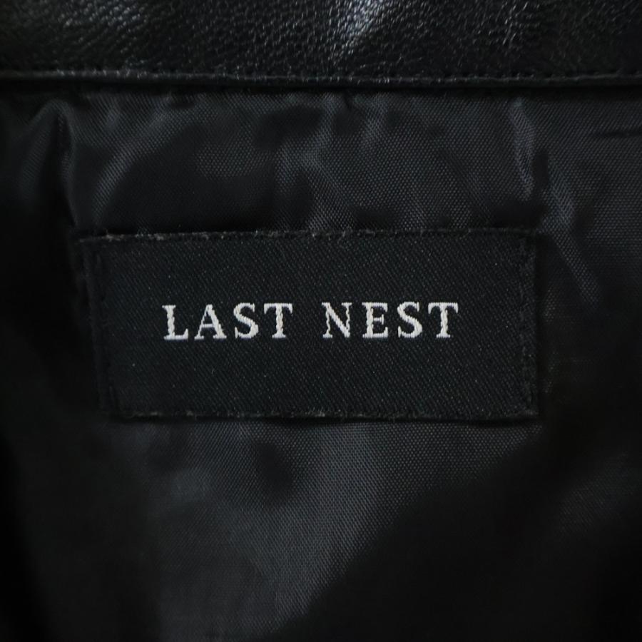 LAST NEST (ラスト ネスト) EMBROIDERED LOGO SHIRTS 刺しゅうロゴ