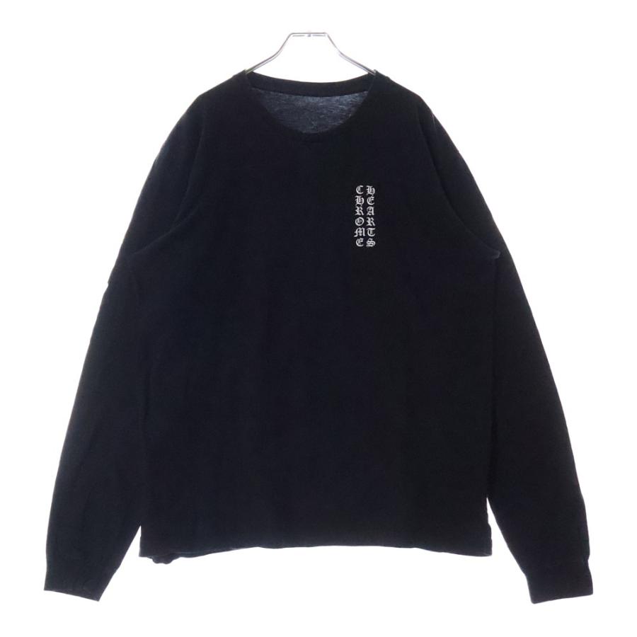 CHROME HEARTS 黒 長袖カットソー Chrome Hearts 長袖カットソー 黒 - メルカリ