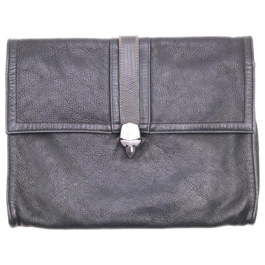 CHROME HEARTS（クロムハーツ） SALTED PRETZEL BAG GREY LIZARD