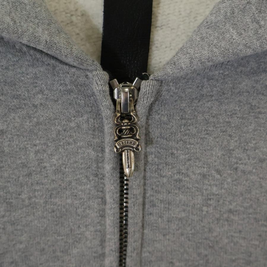 CHROME HEARTS クロムハーツ Y NOT クロスパッチ付きジップアップ