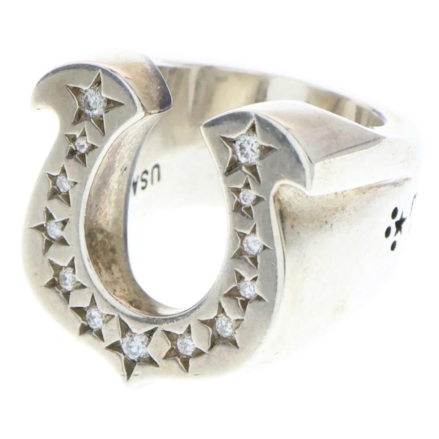 TENDERLOIN（テンダーロイン） T-H.S RING SILVER ホースシュー ダイヤ