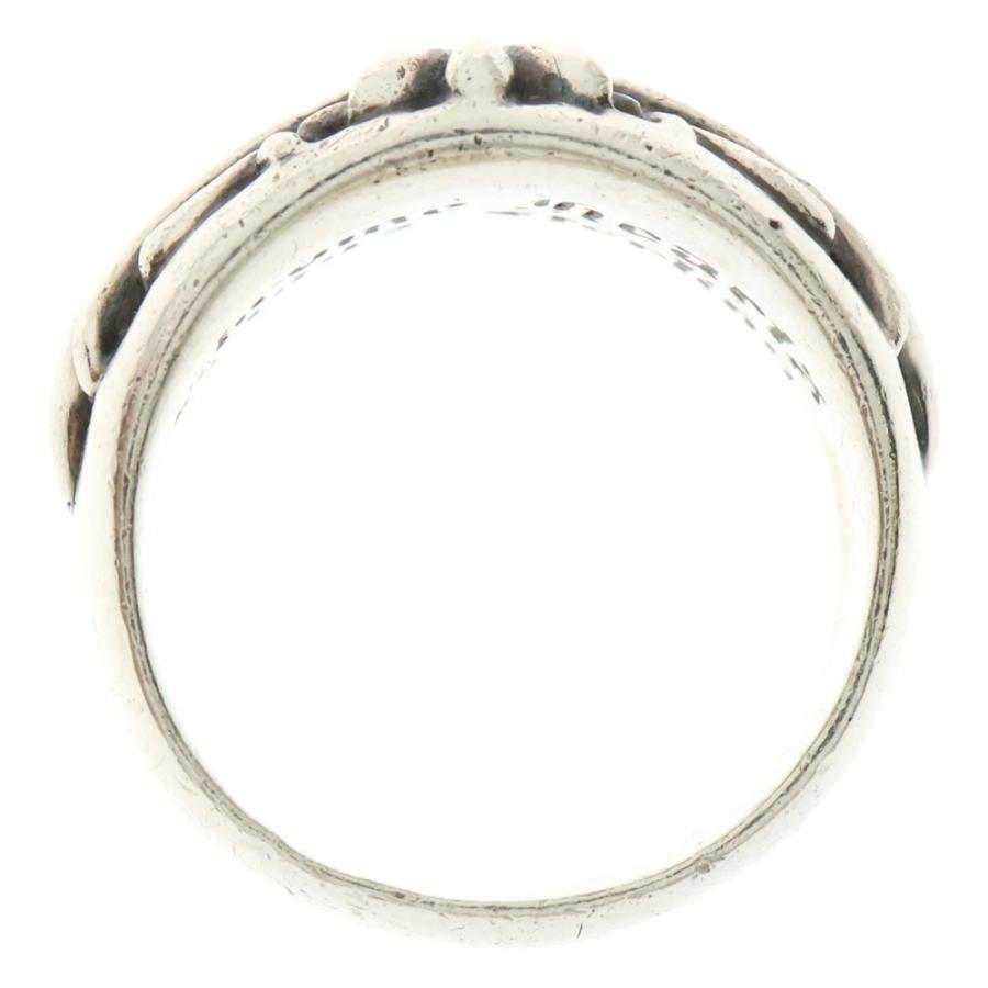 CHROME HEARTS クロムハーツ FLRL CRS P DMND フローラルクロスリング PAVEダイヤ シルバー CHROME HEARTS（クロムハーツ） FLRL CRS P DMND フローラルクロス