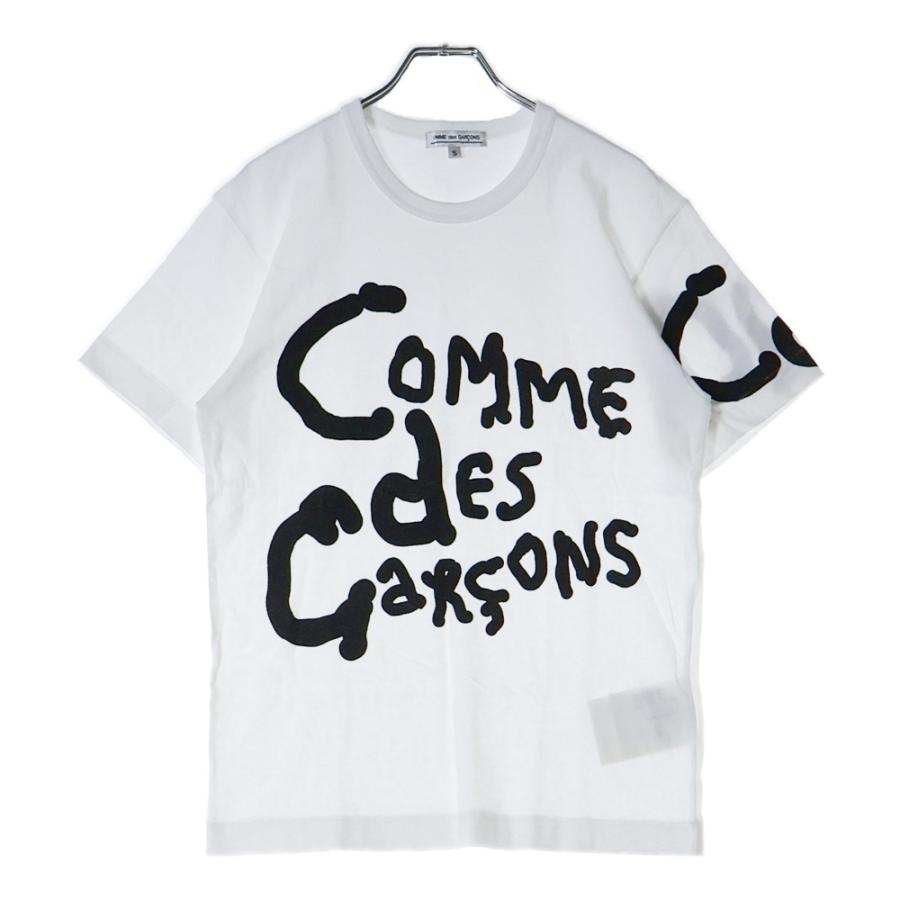 COMME des GARCONS（コムデギャルソン） プリントロゴ クルーネック