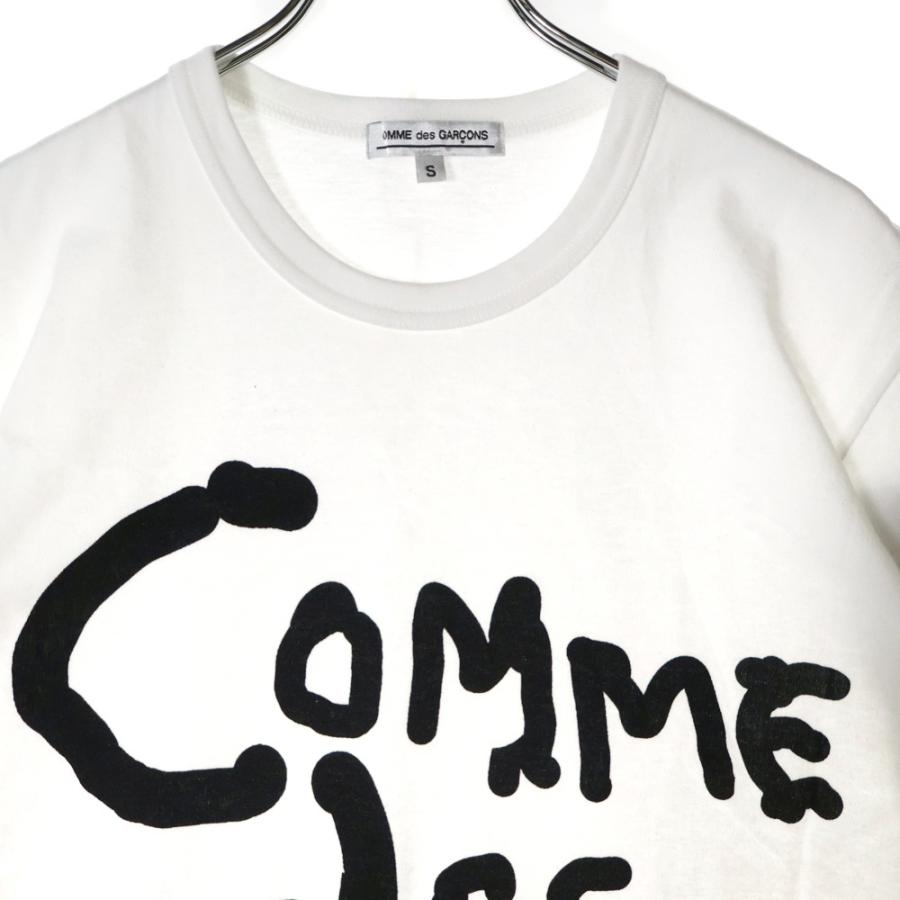 COMME des GARCONS（コムデギャルソン） プリントロゴ クルーネック