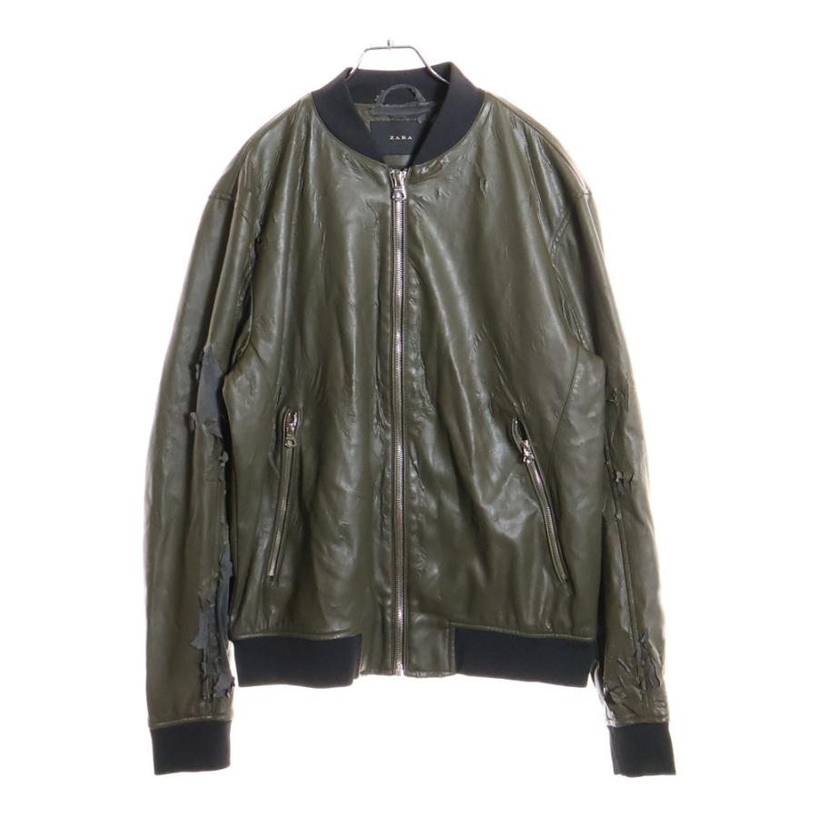 ZARA（ザラ） フェイクレザージャケット : BRING Yahoo!ショップ