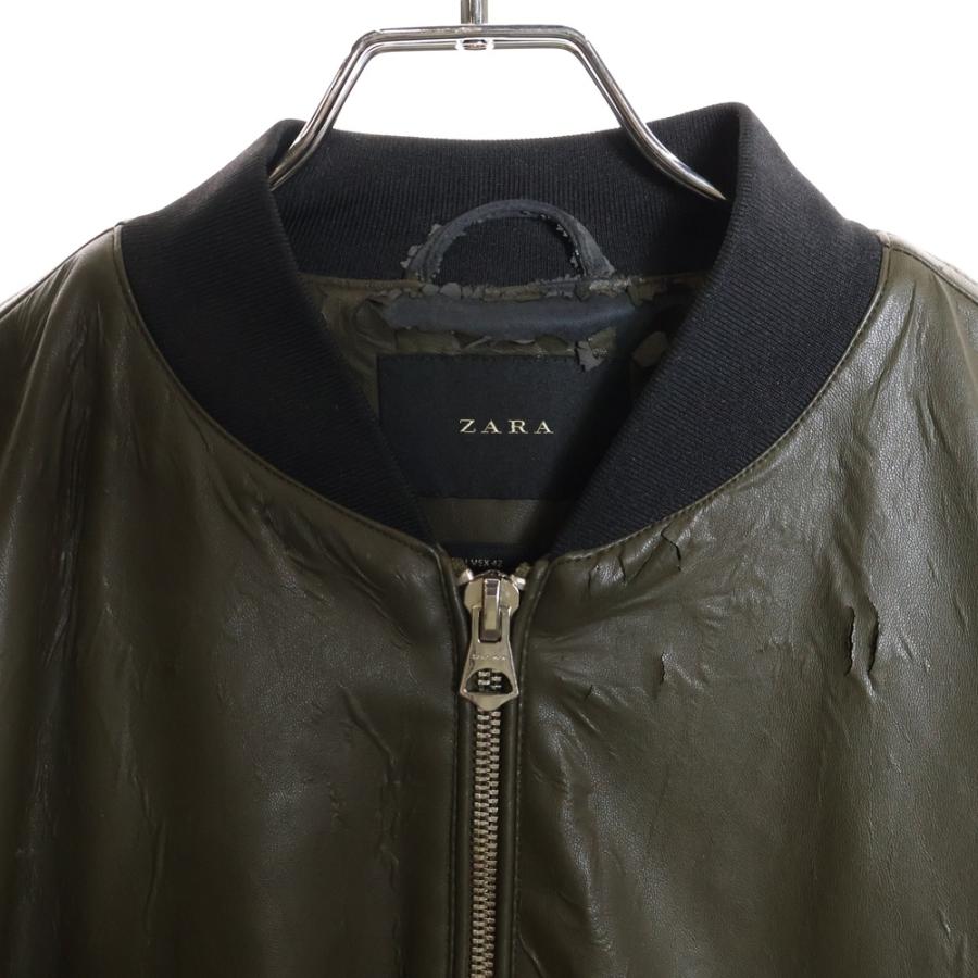 ZARA（ザラ） フェイクレザージャケット : BRING Yahoo!ショップ