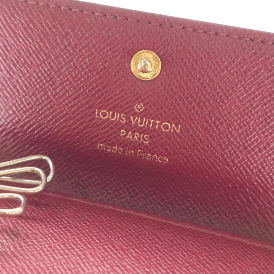 LOUIS VUITTON ルイヴィトン モノグラム ミュルティクレ4 PVC 4連キーケース ブラウン/フ―シャ M60705 LOUIS VUITTON（ルイ・ヴィトン） キーケース モノグラム