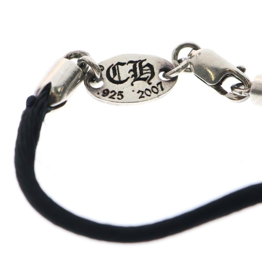 クロムハーツ Chrome Hearts KZブレスレット ハート ブラック 新品