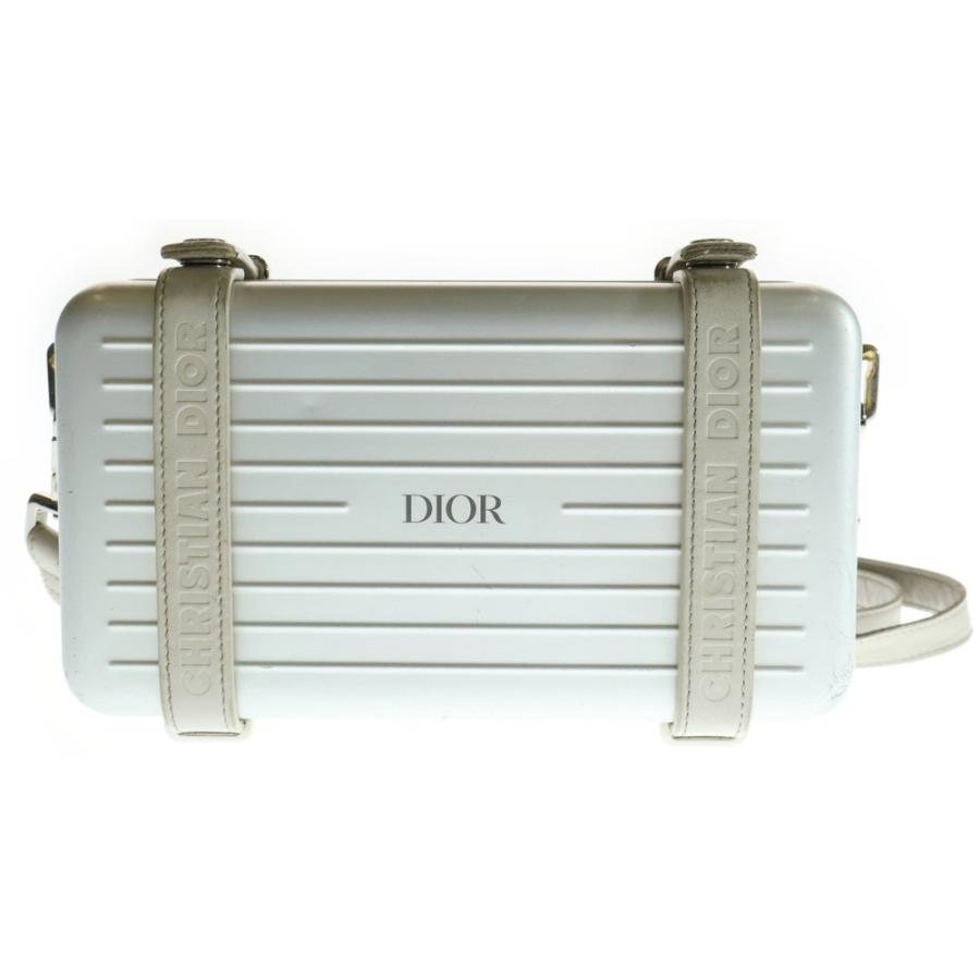 DIOR RIMOWA ショルダーバッグ シルバー