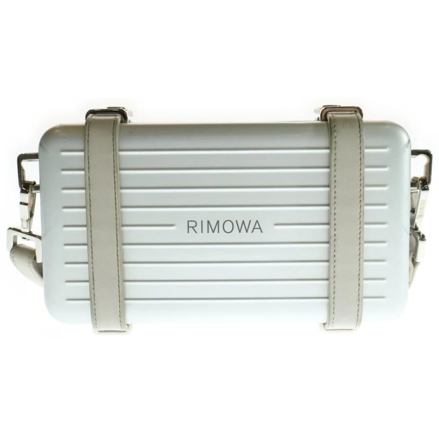 DIOR ディオール ×RIMOWA パーソナル ショルダーバッグ シルバー