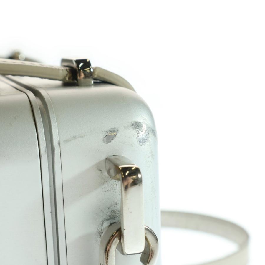 DIOR ディオール ×RIMOWA パーソナル ショルダーバッグ シルバー