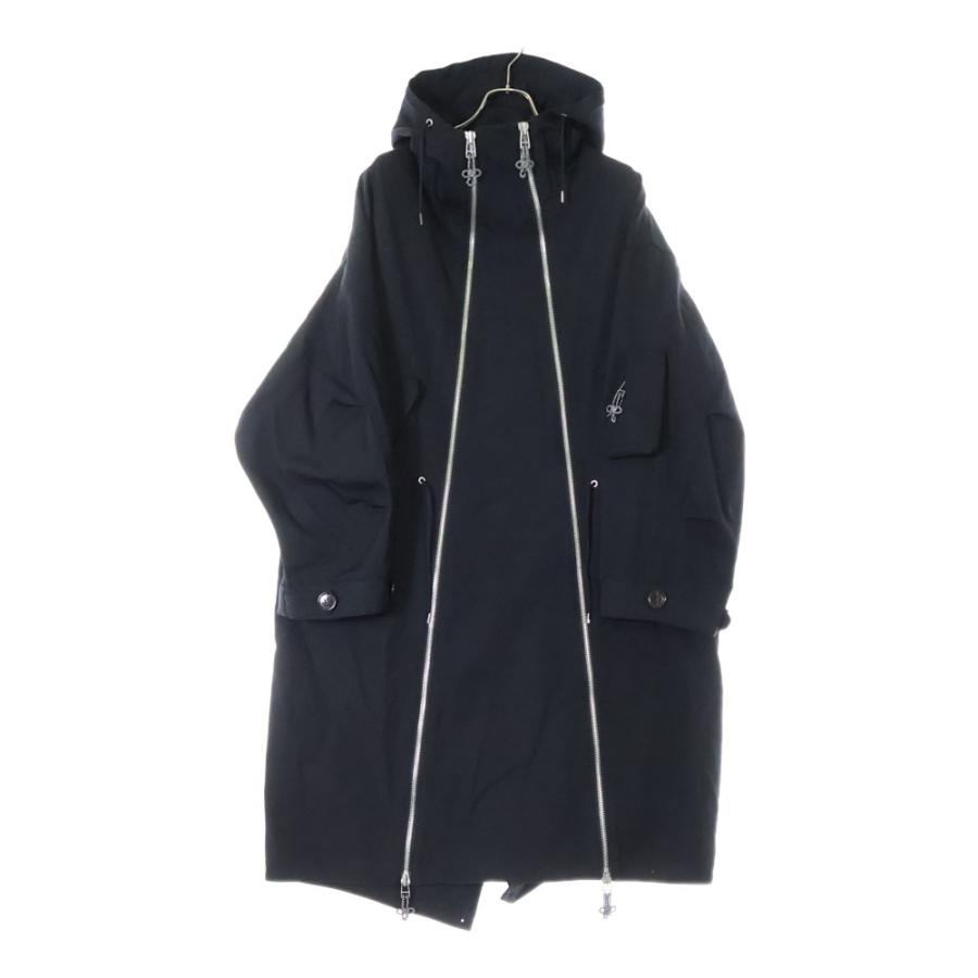 LES SIX(レシス) 23AW DOUBLE ZIP UP WOOL GABADINE MODS COAT ダブル