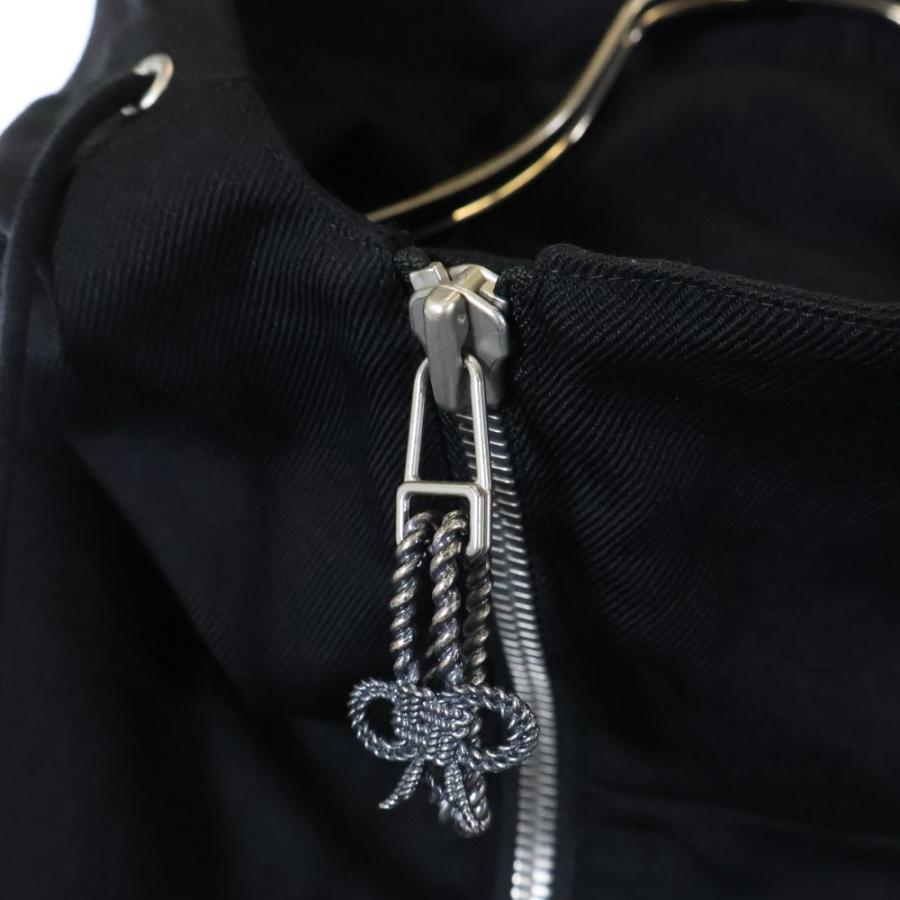 LES SIX(レシス) 23AW DOUBLE ZIP UP WOOL GABADINE MODS COAT ダブル
