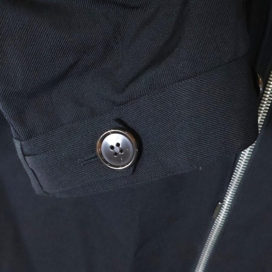 LES SIX(レシス) 23AW DOUBLE ZIP UP WOOL GABADINE MODS COAT ダブル
