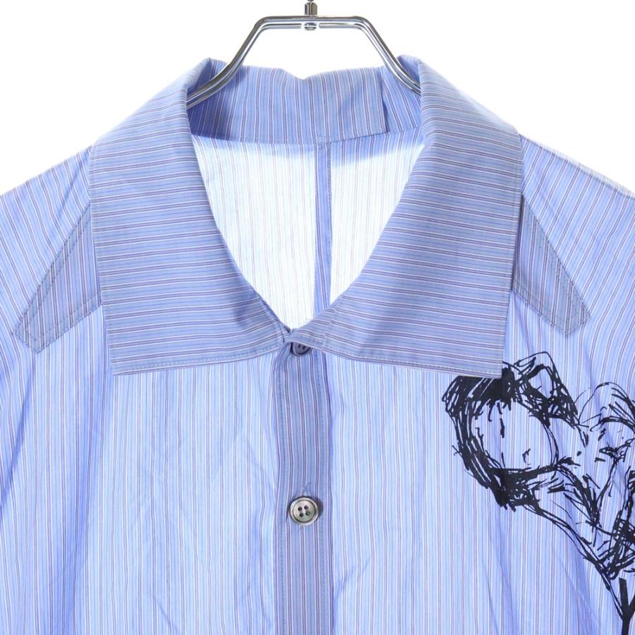 Yohji Yamamoto（ヨウジヤマモト） 17AW You Snitch L/S STRIPE SHIRT
